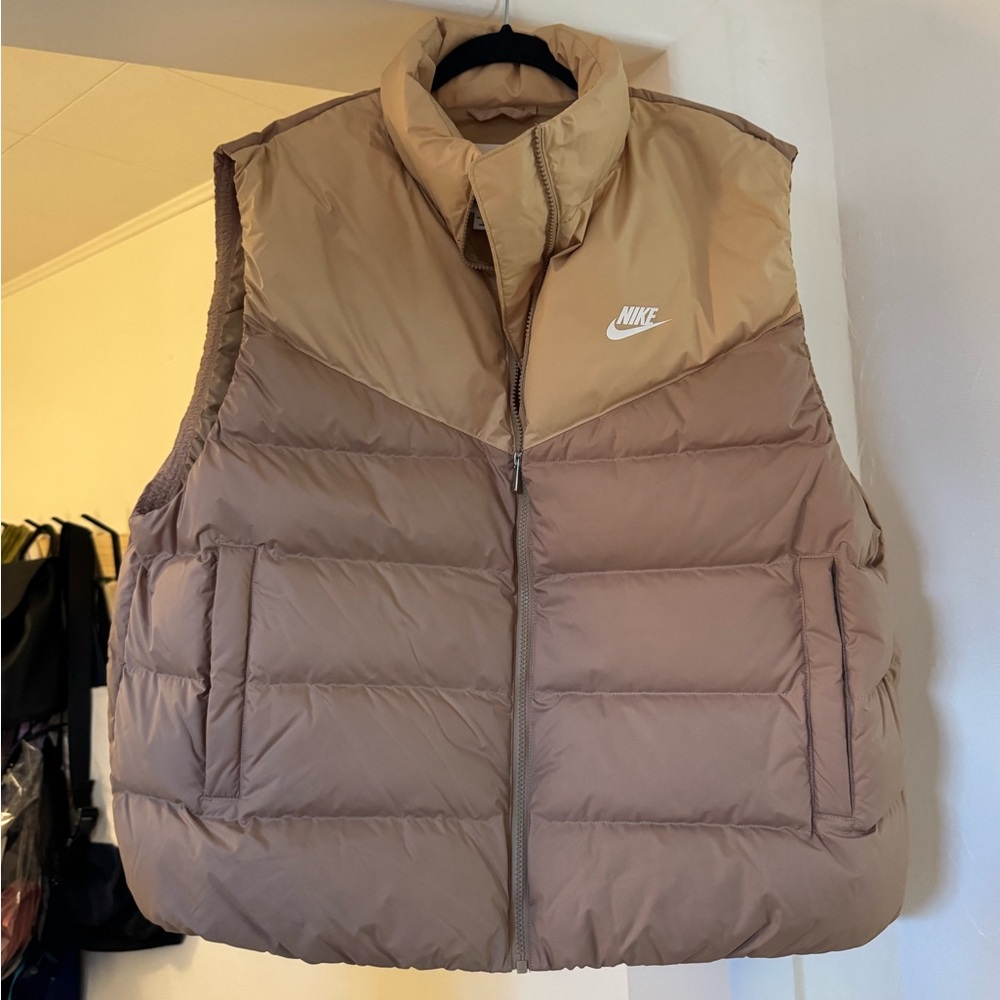 Nike Therma-Fit Tan Vest